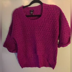 Rue 21 brand Size Small Magenta Knit Sweater